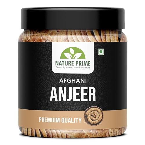 Nature Prime Afghani Anjeer-1Kg Good Quality | Dry Fruits | Dried Figs Anjir | Dried Figs |Rich Source Of Fibre Calcium & Iron