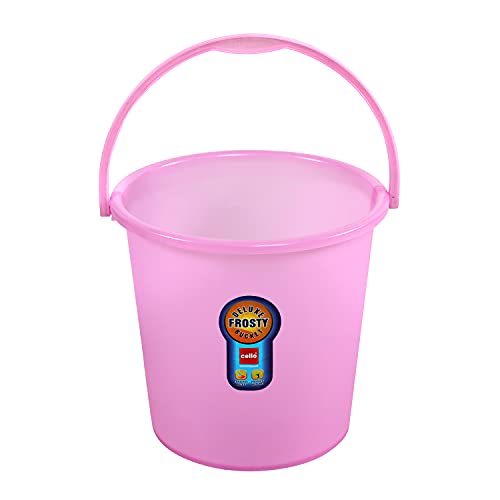 Cello Frosty Bucket Dlx, 25 Litres, Pink (Clo_Frsty_Bckt_25L_Pnk) (Plastic)