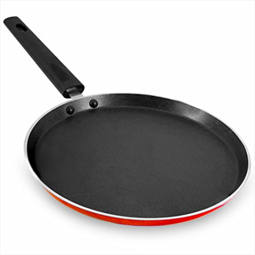 Butterfly Rapid Omni Tawa 280Mm Induction Base (Aluminium, Red)