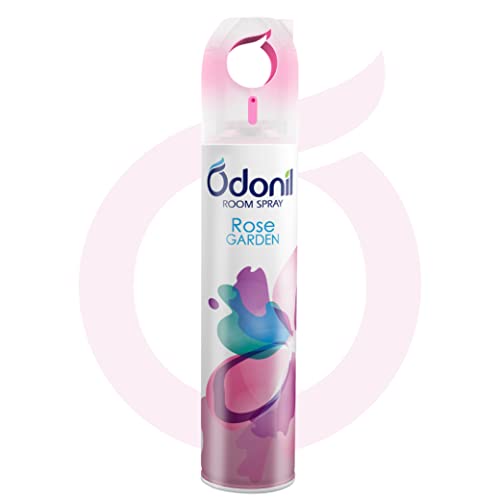 Odonil Room Air Freshner Spray, Rose Garden – 220 Ml | Nature Inspired Fragrance For Home & Office | Long Lasting Fragrance