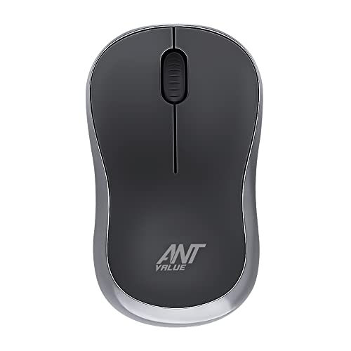 Ant Value Fkapu03 1000 Dpi Wireless Mouse – Black, Silver