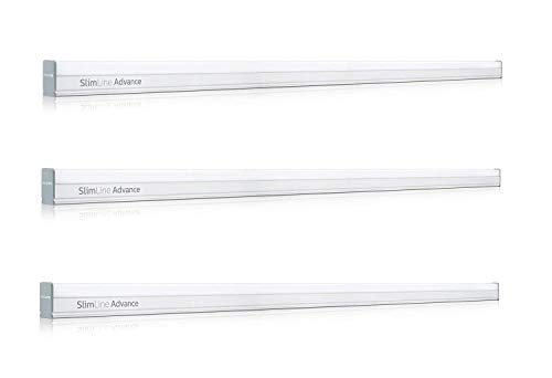 Philips Slimline Advance 25-Watt 2500-Lumen Metal Batten Tubelight (Pack Of 3) (Warm White) (Study Room Specialist)