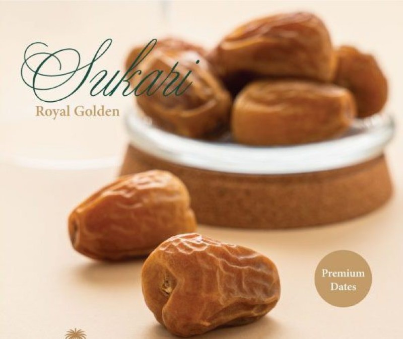 Royal Foodery Golden Dates |Al Madina Rich In Iron And Immunity Booster | Dates (500 G) Dates(500 G)