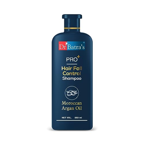 Dr Batra’S® Pro+ Hair Fall Control Shampoo | Sulphate Free Shampoo | Moroccan Argan Oil Shampoo For Men & Women (Pack Of 1)