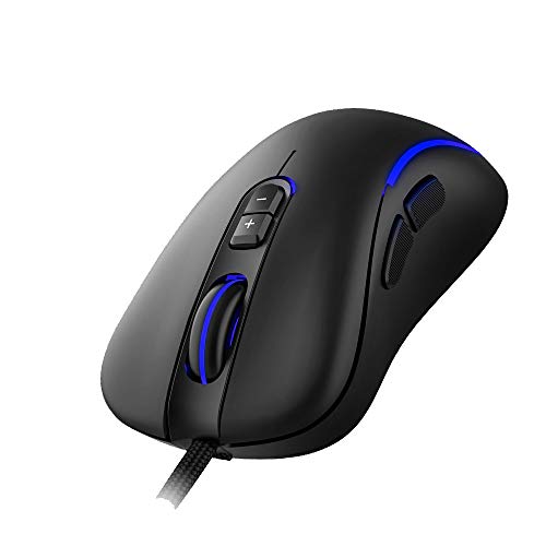Ant Esports Gm270W Optical Wired Gaming Mouse With 7 Programmable Buttons And 3200 Adjustable Dpi – Black – Usb