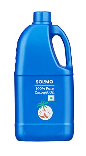 Amazon Brand – Solimo 100% Pure Coconut Oil, 1 L