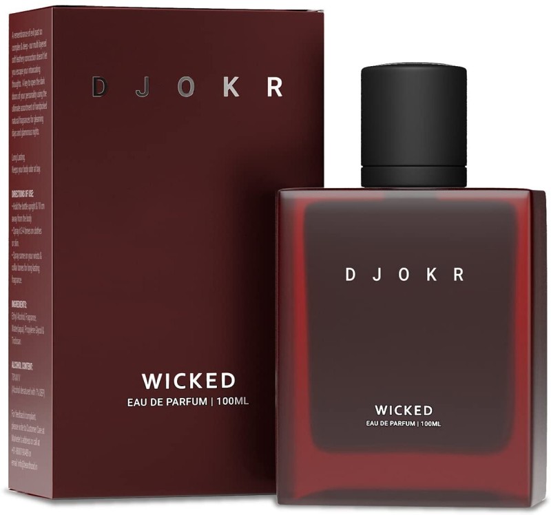 Djokr Wicked Perfume For Men | Premium Luxury Long Lasting Fragrance Spray Eau De Parfum  –  100 Ml(For Men)