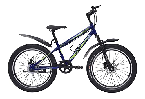Playr #Bff 24 Inch – Fat Tyre – Single Speed – Front Wheel Shock Abs – Front And Rear Disc Brake – Electric Blue