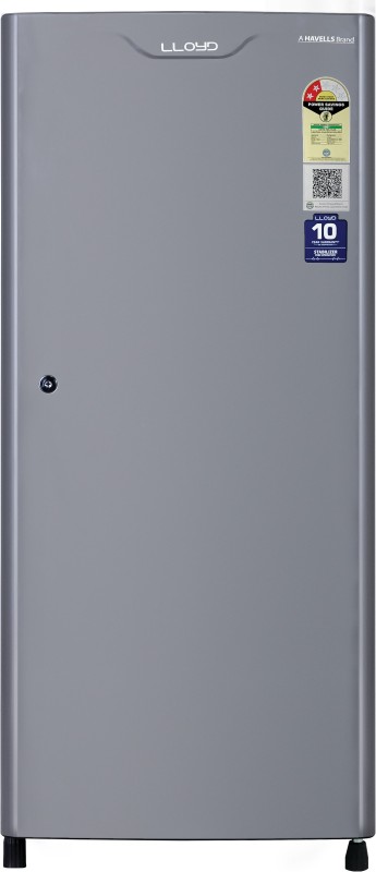 Lloyd By Havells 188 L Direct Cool Single Door 2 Star Refrigerator(Royal Grey, Gldc202St1Jc)