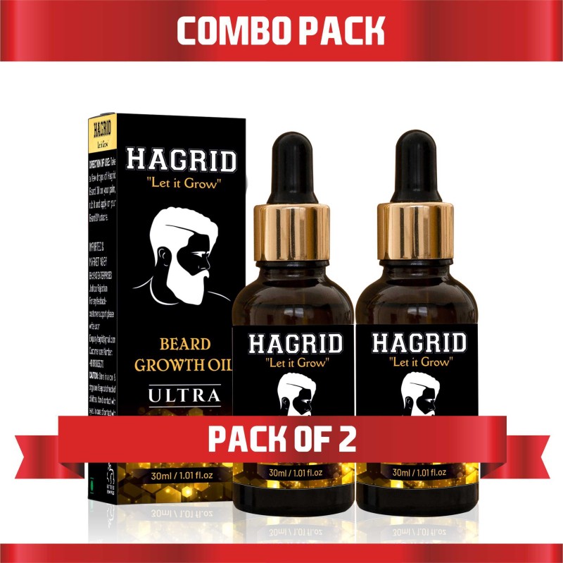 Hagrid Imported Beard Oil |100% Results In 7 Days | Infused With Jojoba, Macadamia Oil| Hair Oil(60 Ml)