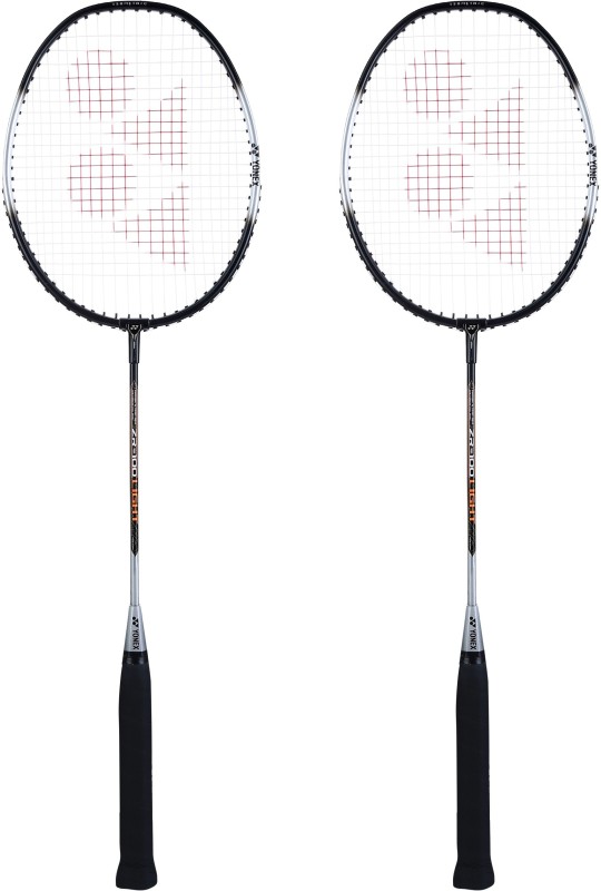 Yonex Zr-100 Light Black Strung Badminton Racquet(Pack Of: 2, 85 G)