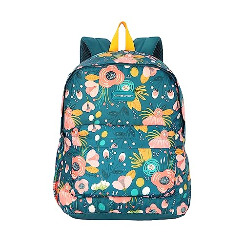 Lavie Sport Spring 18L Printed Casual Backpack | School Bag For Girls