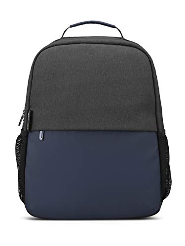 Lenovo 15.6″ (39.62Cm) Slim Everyday Backpack, Made In India, Compact, Water-Resistant, Organized Storage:Laptop Sleeve,Tablet Pocket,Front Workstation,2-Side Pockets,Padded Adjustable Shoulder Straps