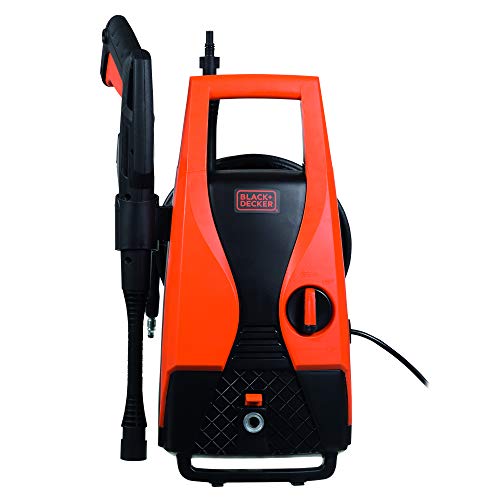 Black+Decker Pw1450Td 1400Watt 105 Bar, 7.1 L/Min Flow Rate Pressure Washer For Car Wash And Home Use (Red & Black)