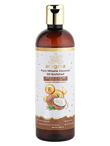 Aragma Anti Hair Fall Coconut Vitamin E & A Hair Oil, 100Ml