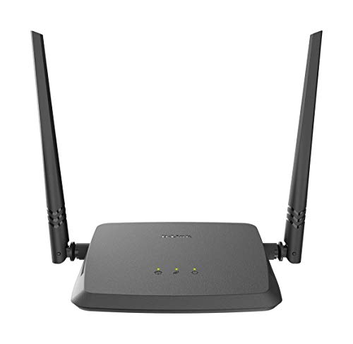 D-Link Dir-615 Wi-Fi Ethernet-N300 Single_Band 300Mbps Router, Mobile App Support, Router | Ap | Repeater | Client Modes(Black)