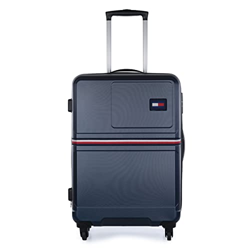 Tommy Hilfiger Marshall 66Cm Polycarbonate Hard Luggage Unisex Trolley Bag -Navy