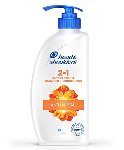 Head & Shoulders 2-In-1 Anti-Hairfall Anti-Dandruff Shampoo, Conditioner 650Ml