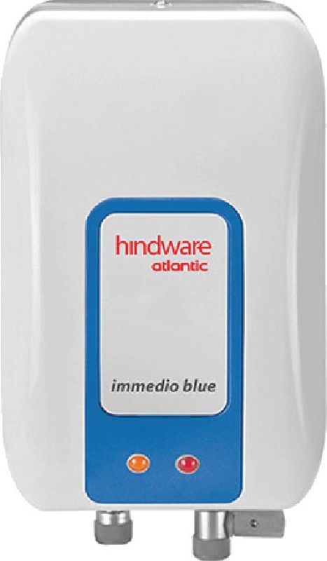 Hindware 3 L Storage Water Geyser (Immedio, White & Blue)