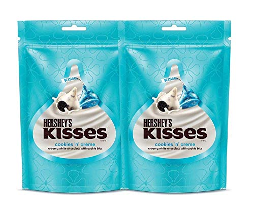 Hershey’S Kisses Cookies N Creme Pouch ( 2*100 G), 2 X 100 G