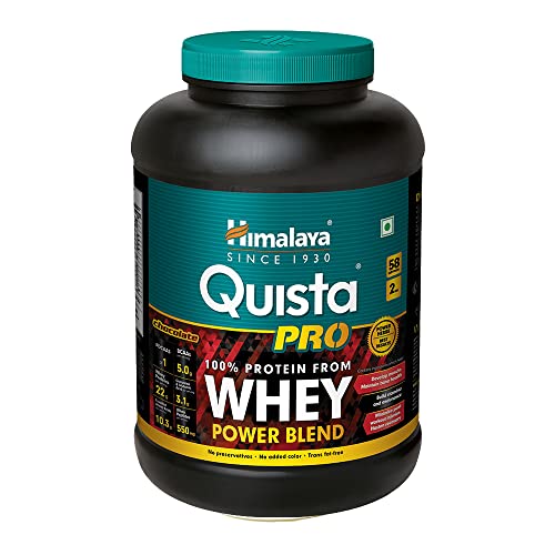 Himalaya Quista Pro Advanced Whey Protein Powder – 2 Kg (Chocolate)