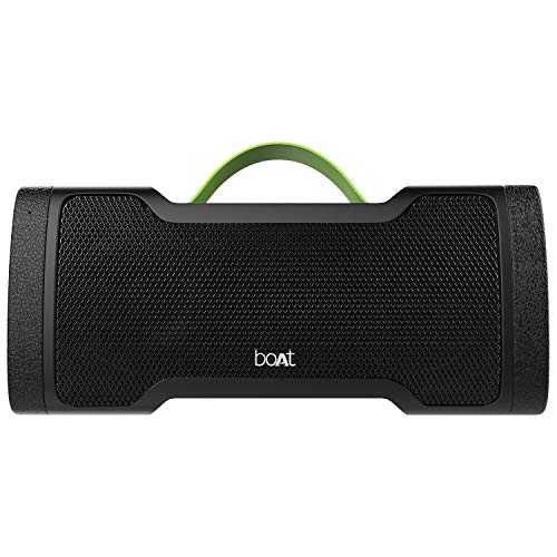 Boat Stone 1000 14W Bluetooth Speaker With 8 Hours Playback, Bluetooth V5.0 & Ipx5(Black)