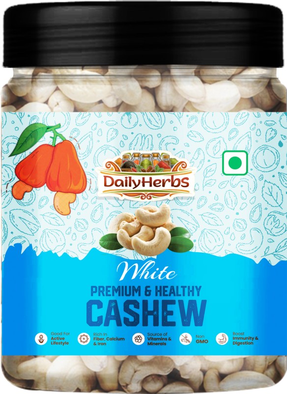 Dailyherbs Premium Natural Whole Kaju/ Cashews(1 Kg)