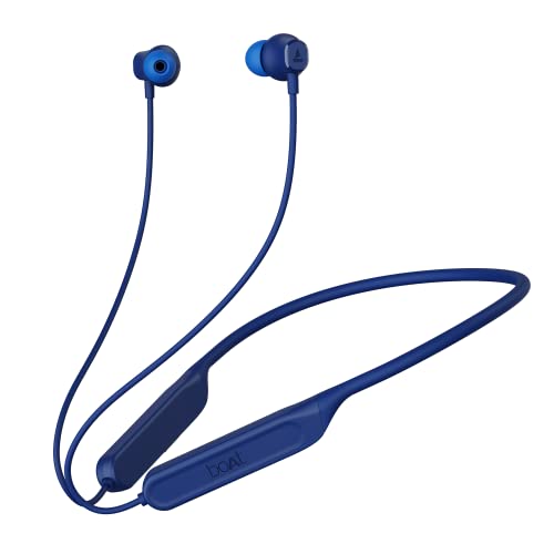 Boat Rockerz 378 Bluetooth Neckband With Spatial Bionic Sound Tuned By Thx, Beast™ Mode, Asap™ Charge, Signature Sound, 25 Hours Playtime & Bt V5.1(Midnight Blue)
