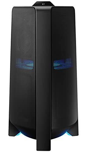 Samsung {Mx-T70/Xl} Sound Tower High Power Audio, Floor Standing Speaker, Bi-Directional Sound, Water Resistant, Party Lights, Bluetooth Multi-Connection, Usb Music Playback (Black)