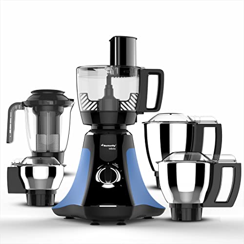 Butterfly Infinity 5 J 750W Mixer Grinder, Blue