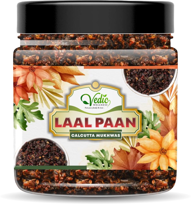 Vedik Wellness Paan Mukhwas Jar Pack Mouth Freshener, Digestive, After-Meal Snack Gulkand Paan Mouth Freshener(400 G)