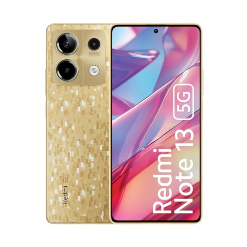 Redmi Note 13 5G (Prism Gold, 6Gb Ram, 128Gb Storage) | Mtk Dimensity 6080 5G | 7.6Mm, Slimmest Note Ever