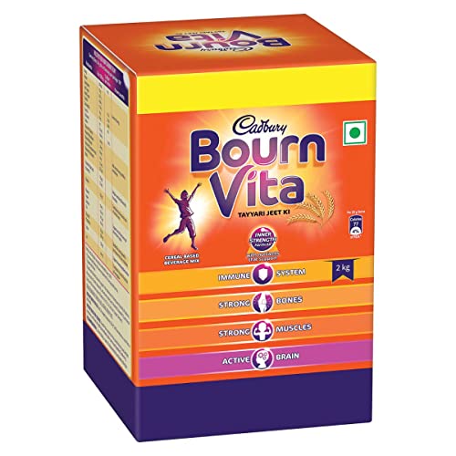 Cadbury Bournvita Chocolate Nutrition Drink, 2 Kg