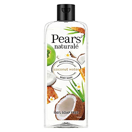 Pears Naturale Nourishing Coconut Water Body Wash 250 Ml, 100% Natural Ingredients, Liquid Shower Gel With Honey For Glowing Skin – Paraben Free