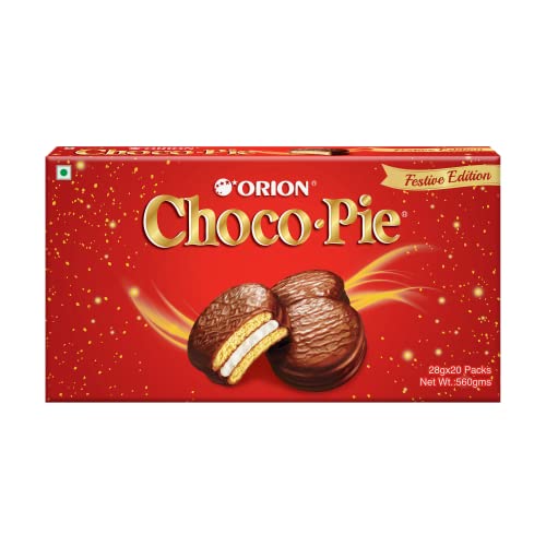 Orion Choco Pie Premium Chocolate Gift Pack (20 Pies)| Ideal Premium New Year Gift
