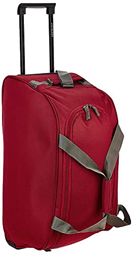 Aristocrat Polyester 63 Cms Red Travel Duffle (Rookie)