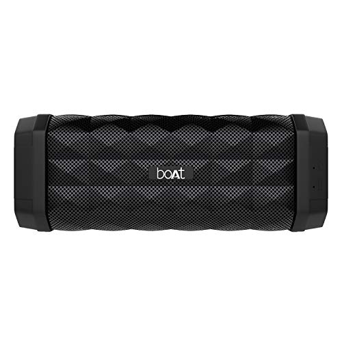Boat Stone 650 10W Bluetooth Speaker With Upto 7 Hours Playback, Ipx5 And Integrated Controls (Black)