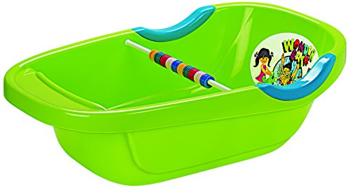 Cello Portable Plastic Baby Bath Tub, Green