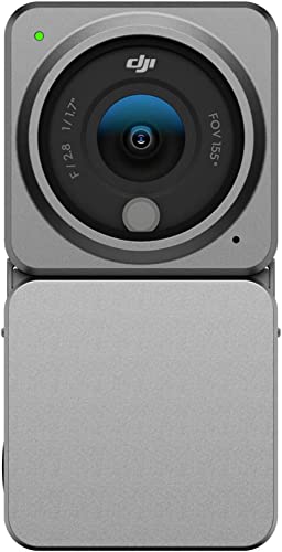 Dji Action 2 Power Combo -12Mp Action Camera With Power Module,4K Recording Upto 120 Fps& 155° Fov, Portable& Wearable, Horizonsteady,10M Waterproof, Black