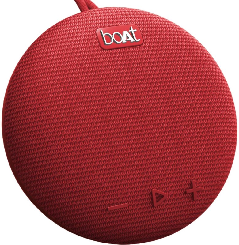 Boat Stone 190 5 W Bluetooth Speaker ( Mono Channel) 5 W Bluetooth Speaker(Rowdy Red, Mono Channel)