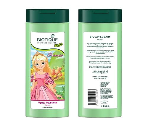 Biotique Bio Apple Blossom Shampoo For Disney Kids, 180 Ml