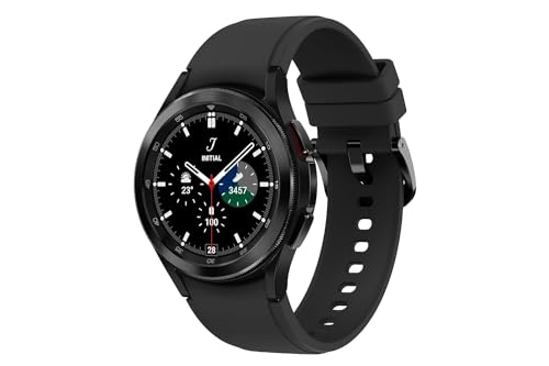 Samsung Galaxy Watch4 Classic Bluetooth(4.6Cm, Black, Compatible With Android Only)