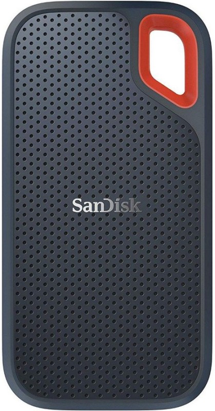Sandisk E61/1050 Mbs/Window,Mac Os,Android/Portable,Type C Enabled/5 Y Warranty/Usb 3.2 1 Tb Wired External Solid State Drive (Ssd)(Black, Red, Mobile Backup Enabled)