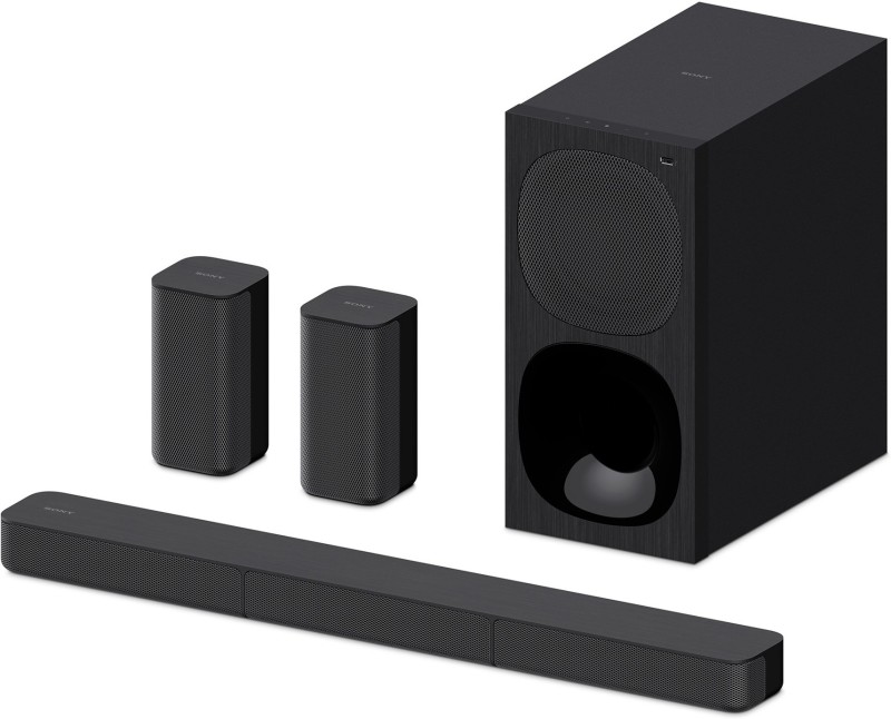 Sony Ht-S20R 5.1Ch Home Theatre With Dolby Digital, Subwoofer, Rear Speakers, 400 W Bluetooth Soundbar(Black, 5.1 Channel)