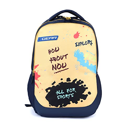 Gear Splash 32L Large Water Resistant School Bag/Kids Bag/Casual Backpack/Daypack/College Bag For Boys/Girls/Men/Women (Teal)