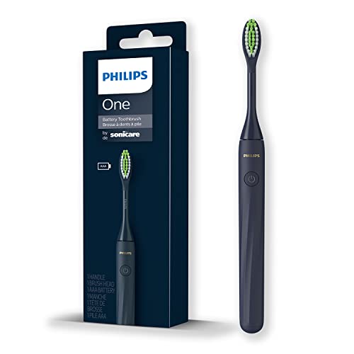 Philips One Electric Toothbrush By Sonicare I No 1 Dentist Recommended Sonic Toothbrush I 90 Days Battery Life I 13000 Micro Vibrating Bristles For Gentle Cleaning & Brighter Smile I Sleek & Lightweight – Hy1100/54 – Blue