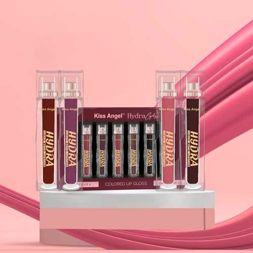 Colorsky Hydra Gloss Lipstick (Pack Of 6)- Lipstick Combo Pack – Long Lasting, Waterproof, Smooth Liquid Lipstick- 4Ml (Mix : 03 05 26 50 13 84)
