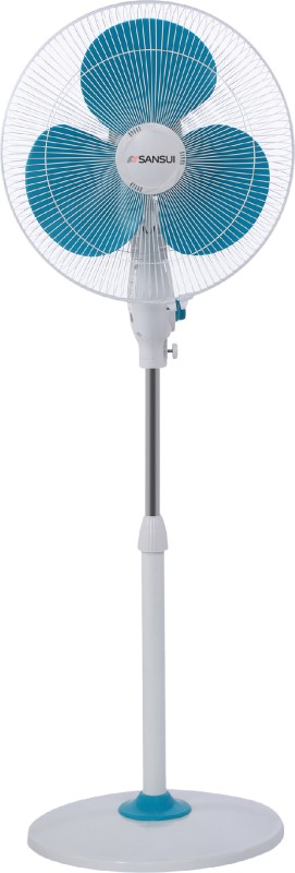 Sansui Chetak Speed 400 Mm 3 Blade Pedestal Fan(Blue And White, Pack Of 1)