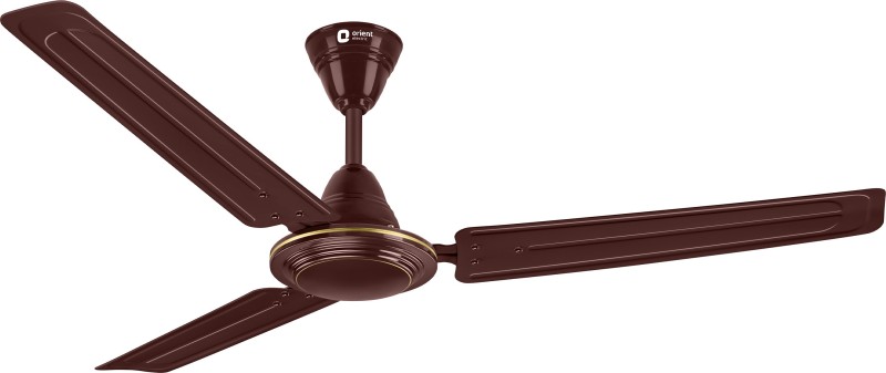 Orient Electric Ujala Air Bee Star Rated 1 Star 1200 Mm 3 Blade Ceiling Fan(Brown, Pack Of 1)