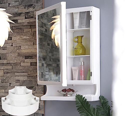 Branco New Look Bathroom Cabinet -White (Brc-727, Made In India)